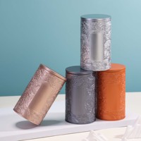 Contenants en fer blanc recyclables et écologiques de qualité alimentaire pour le stockage du thé, des biscuits, des bonbons, du chocolat et des produits de boulangerie