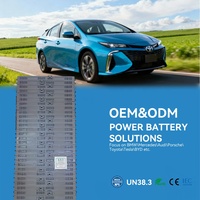 Nuevo Paquete de Baterías de Litio OEM ODM SG EV de 7.2V-6.0AH 70c con 36 Meses de Garantía, Soluciones de Alto Voltaje, 289x120x20mm, 0.75KG