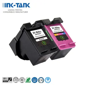 INK-TANK 64 XL 64XL Premium yeniden üretilmiş renkli mürekkep püskürtmeli mürekkep kartuşu HP64 HP ENVY fotoğraf 6220 6222 7120 7130 yazıcı