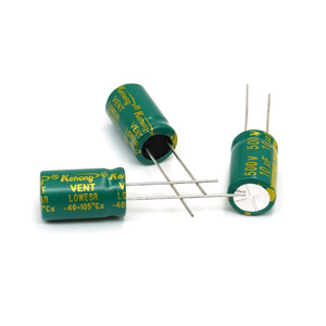 Aluminum Electrolytic Capacitor 10uF 500V Plug-In High Frequency Low ESR Power Supply Component - Product Image 2
