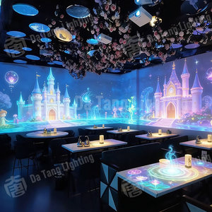 Sistema de Proyección Inmersiva para Restaurantes Temáticos con Escenas Visuales Dinámicas y Ambiente Interactivo - Product Image 3