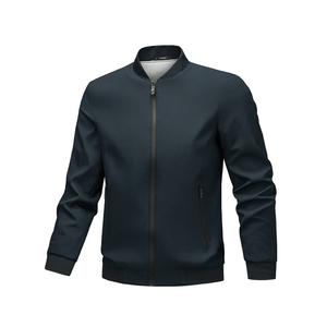 Veste haut de gamme pour homme, col baseball, printemps-automne, style business, anti-plis, décontractée, polyvalente, mode pour homme d'âge mûr, tendance - Product Image 5