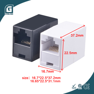 Gcabling Bộ Ghép Nối RJ45 5 Gói Bộ Ghép Nối 1 Đến 1 Dây Cáp Lan Mạng Ethernet Bộ Chuyển Đổi Nối Dài UTP FTP RJ45 - Product Image 2