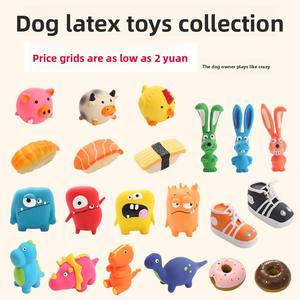 Hiện Đại Phim Hoạt Hình Con Chó Cao Su Đồ Chơi Cho Răng Làm Sạch Nhai Tương Tác Vật Nuôi Nguồn Cung Cấp Bộ Sưu Tập Trên Cho Amazon Hot Nhất Con Chó Đồ Chơi - Product Image 6