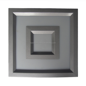 Trong nhà đôi màu 3cct chiếu sáng AC85V-265V 24W + 12W vuông dẫn Trần Tường Bảng điều khiển ánh sáng bi-màu bề mặt gắn đèn khẩn cấp - Product Image 2