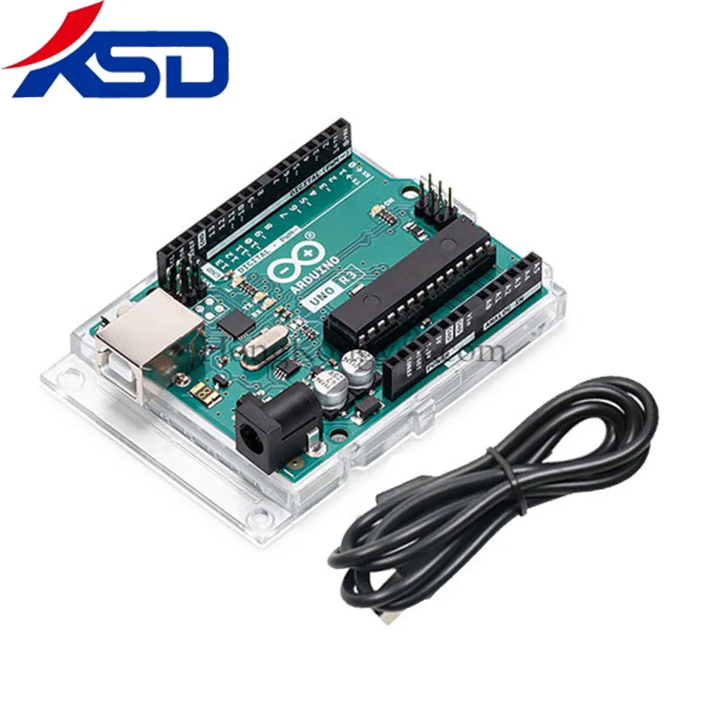 Arduino UNO-R3 Development Board Atmega328P AVR 8-bit Microcontroller Programmer NEW Development Board Extension Learning Kit