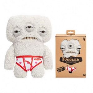 Cute Monster Pendant Funky Tooth Treasure Ugly Monster Doll Plush <b>Keychain</b> <b>Anime</b> <b>Keychain</b> Toys - Product Image 4