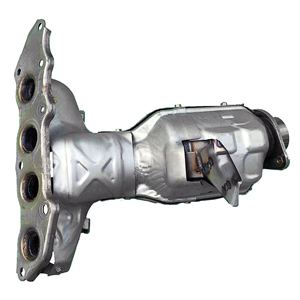 Yueyang ระบบเครื่องฟอกไอเสียรถยนต์เครื่องฟอกไอเสียเชิงเร่งปฏิกิริยาเครื่อง Euro6 Euro5สแตนเลสสำหรับ MAZDA 8 - Product Image 4