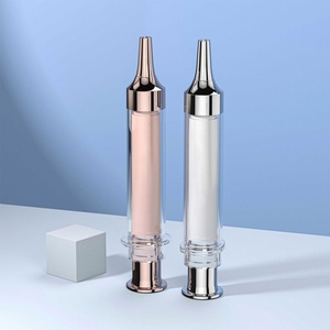 Damlalık şırınga ile özü sıvı göz kremi için 10ml şeffaf şırınga şişesi - Product Image 5
