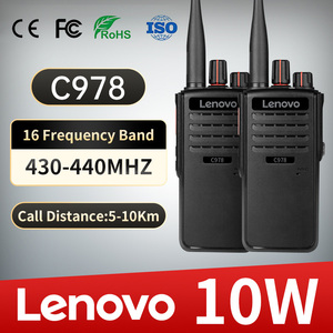 Talkie-walkie Lenovo C978 10W à forte pénétration, étanche IP65, interphone longue distance, <span class=keywords><strong>radio</strong></span> <span class=keywords><strong>sans</strong></span> <span class=keywords><strong>fil</strong></span> pour chantiers <span class=keywords><strong>de</strong></span> construction - Product Image 1