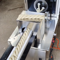 Machine à fabriquer des beignets torsadés chinois en acier inoxydable de qualité alimentaire, équipement alimentaire pour la torsion de la pâte frite