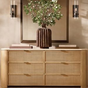 Modern Chest of <strong>Drawers</strong> Solid Wood Closet Store Organizer Dresser for Bedroom with <strong>6</strong> <strong>Drawers</strong> - Product Image 6