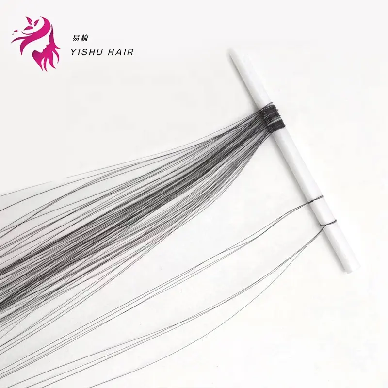 Nueva llegada Productos destacados Japón/Corea Extensiones de cabello de tubo populares de moda 2/4 bucles 1000 pelos