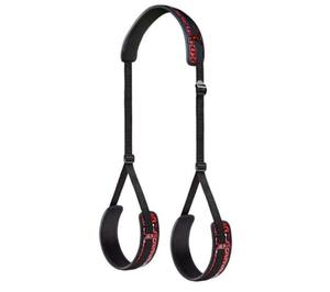 Jouets sexuels pour adultes pour femmes, jeu de couple, accessoires érotiques en cuir, jambes ouvertes, accessoires érotiques pour adultes, attaches pour les jambes, <span class=keywords><strong>bandage</strong></span> <span class=keywords><strong>BDSM</strong></span> - Product Image 2