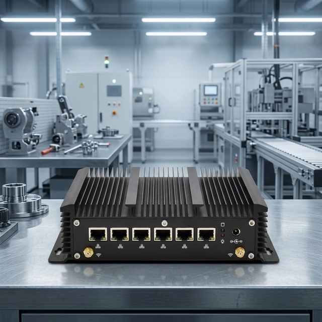 12th 10th Gen Fanless Mini Router PC I7 10510U I5 10210U I5 1235U 6xI226 2.5G LAN HD 2xCOM Pfsense Firewall Router Opnsense WiFi
