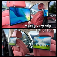 Moniteur d'Appuie-Tête de Voiture 13,3'' pour Sièges Arrière, Écran 2K pour BMW Série 5, Série 7, i5, i7, X5, X6, X7, Lecteur Multimédia Android
