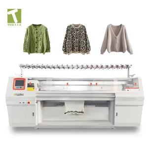 Kingtiger automatic computerized dual system 56inch 9G jacquard flat knitting machine jersey machines spare list price price