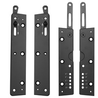 Support de suspension pour système audio Line Array - Support de suspension en aluminium - Accessoire professionnel pour haut-parleur 12 pouces
