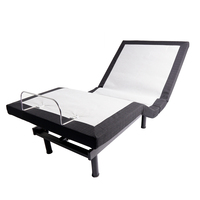 Base de lit réglable électrique RMT Motion avec fonction massage, cadre métallique, taille King-Size, pour lit électrique réglable (ne convient pas à la vente au détail)