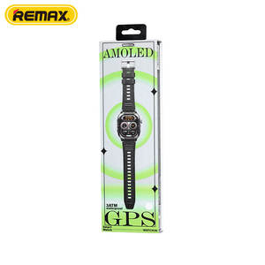 REMAX WATCH30 Outdoor <span class=keywords><strong>Pro</strong></span> AMOLED Retina Display Multi-GPS Tracking 3ATM Swim-Proof Health Monitoring 100 + Modes Montre intelligente - Product Image 2