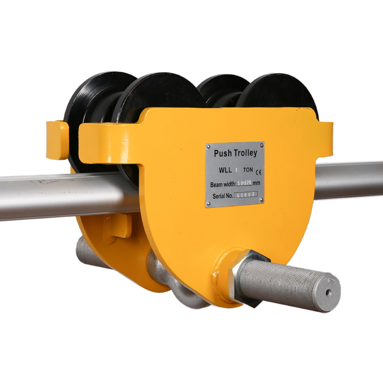 Тонны, 1 тонна, 1,5 тонны, 2 тонны, 3 тонны, 5 тонны, ручная монопольная тележка типа P, Обычная тележка