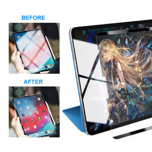 ฟิล์มกันรอยแบบกระดาษสำหรับ iPad Pro 11 12.9 นิ้ว ฟิล์มเนื้อกระดาษแบบด้าน HD ป้องกันแสงสะท้อน สำหรับแท็บเล็ต ให้สัมผัสเรียบเนียน - Product Image 3