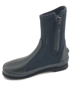 Chaussures de pêche rocheuses en néoprène de 5mm Bottes de récif antidérapantes pour hommes avec semelle en feutre de 10mm <span class=keywords><strong>d</strong></span>'épaisseur pour la plage ou les sports nautiques - Product Image 3