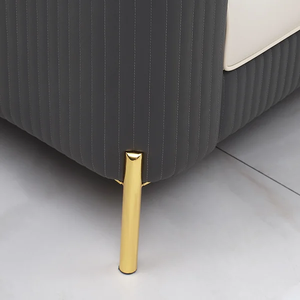 सस्ती कीमत यूरोपीय शैली आधुनिक सोफे फर्नीचर लक्जरी उच्च धातु पैर 3 2 1 सेक्शनल लिविंग रूम सोफा - Product Image 6