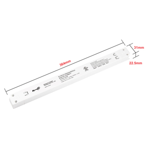 UL/CUL Certified 100W Linear Constant Voltage 0-10V/1-10V/10V PWM/Potentiometer Dimmable <b>LED</b> Strip <b>Driver</b> 100-277V AC-DC <b>12V</b> 24V - Product Image 3