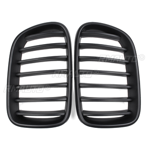 1 Par de Rejillas Delanteras Negras Mate/Brillantes Color M para BMW X3 F25 2011 2012 2013, Reemplazo de Rejillas Delanteras de Parachoques de Carreras - Product Image 6