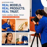Service de photographie de produits e-commerce avec modèle pour vendeurs en ligne sur Amz, Ebay, Shopify et vidéo sur TikTok