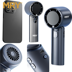Ventilador de Mano Mini MRY para Uso en Exteriores, 120 Velocidades, Recargable por USB, Portátil y Usable, con Certificación CE KC - Product Image 1