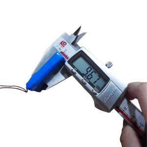 DTP504041 <span class=keywords><strong>2</strong></span> S1P 7.4 V 850 mah lithium Li-ion battery pack with blue PVC - Product Image 3