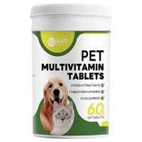 Comprimés multivitaminés pour animaux de compagnie en gros – 11 vitamines quotidiennes, sans attractifs, soutien immunitaire et anti-stress pour chiens et chats