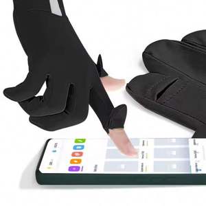<b>Women</b> Thin Ice Silk Anti-ultraviolet Dew Finger Touch Screen <b>Driving</b> Riding Non-slip Breathable <b>Gloves</b> Summer Sunscreen <b>Gloves</b> - Product Image 4