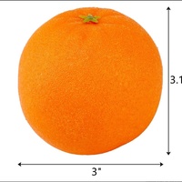 Kunstmatig Fruit Schuim Oranje Voor Decoratie Kunstmatig Oranje Nep Fruit Plastic Voedsel Voor Thuishuis Keuken Feestdecoratie