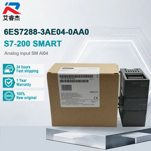 SI-EMENS อินพุตแบบแอนะล็อก AI04 SM โมดูลสมาร์ท S7-200แบบซิมมาติกใหม่ดั้งเดิม6ES7288-3AE04-0AA0ตัวควบคุมโปรแกรมได้ - Product Image 1