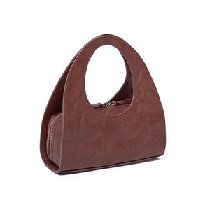 Nuevo Bolso de Mano Grande con Cierre de Diseño Vintage, Bolsos de Hombro Tipo Hobo para Mujer, Bolsos de Moda para Fiesta o Negocios - Product Image 4