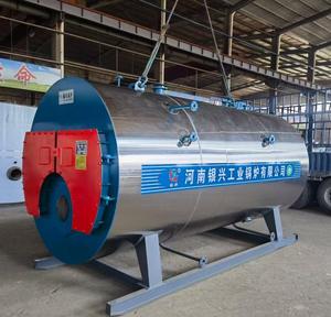 Pequeña caldera de vapor de tubo de fuego horizontal automática generadores de vapor de <span class=keywords><strong>gas</strong></span> de 60 HP bajo eléctrico para industrial - Product Image 4