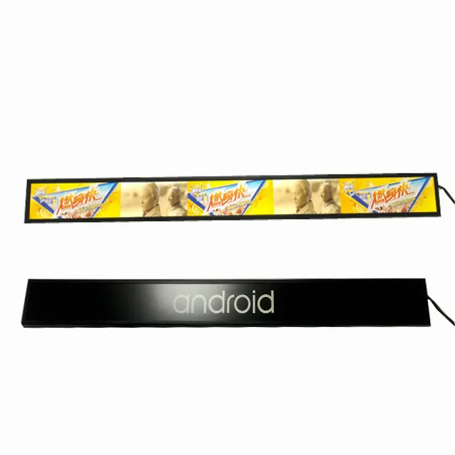 23.1 Inch IPS Panel Digital Signage and Display New WiFi Media Advertising LCD on Desktop Application Shelf Edge Touch Screen