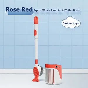 <span class=keywords><strong>Brosse</strong></span> de <span class=keywords><strong>toilette</strong></span> murale <span class=keywords><strong>à</strong></span> 360 degrés avec tête en silicone et trou de suspension pour un nettoyage pratique <span class=keywords><strong>à</strong></span> la maison et dans la salle de bain - Product Image 5