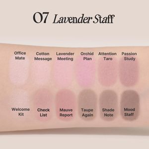 Palette Ombretti Clio Pro Eye Air 12 Colori, Effetto Opaco e Shimmer, Pigmenti Modulabili, Tonalità 07 Lavanda - Product Image 4