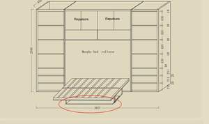 เตียงพับติดผ<span class=keywords><strong>น</strong></span>ังไม้จริงอเนกประสงค์ <span class=keywords><strong>ราคา</strong></span>ขายส่ง ขนาดสั่งทำได้ พร้อมตู้เสื้อผ้า สำหรับเฟอร์นิเจอ<span class=keywords><strong>ร์</strong></span><span class=keywords><strong>บ้าน</strong></span> <span class=keywords><strong>ประหยัด</strong></span>พื้<span class=keywords><strong>น</strong></span>ที่ - Product Image 4