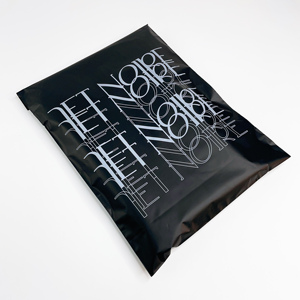 Luxury Matte Black Full Printed Poly Mailer Bags Custom Brand Logo Waterproof Clothing Shipping Envelopes Boutique - Product Image 6