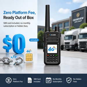 XUNLIBAO Suministro Directo de Fábrica OEM ODM Logotipo Personalizado 9118 <span class=keywords><strong>Radio</strong></span> Analógica PoC de Modo Dual GPS Tipo-C Sin Cuota de Plataforma Walkie Talkie de por Vida - Product Image 6