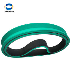 Courroies industrielles personnalisables en poly V revêtues de caoutchouc vert pour machine à laitue-Support OEM - Product Image 5