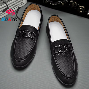 Chaussures mocassins décontractées pour hommes, taille 39-44, respirantes, légères, en PU, avec fermeture éclair, antidérapantes, pour le printemps - Product Image 2