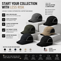 Gorras Personalizadas Premium de 5 Paneles, Color Verde Bosque, Rosa Melocotón, Panel Negro, Malla Transpirable, Estilo Couture Urbano