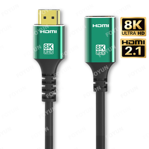 <span class=keywords><strong>Cavo</strong></span> <span class=keywords><strong>HDMI</strong></span> 8k 60hz 4k 120hz <span class=keywords><strong>cavo</strong></span> di prolunga corto <span class=keywords><strong>HDMI</strong></span> in rame puro privo di ossigeno da <span class=keywords><strong>maschio</strong></span> a <span class=keywords><strong>femmina</strong></span> - Product Image 1