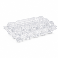 Boîte de rangement portable pour œufs avec rappel de date, support empilable à 15 compartiments pour réfrigérateur, conteneur à œufs en plastique transparent